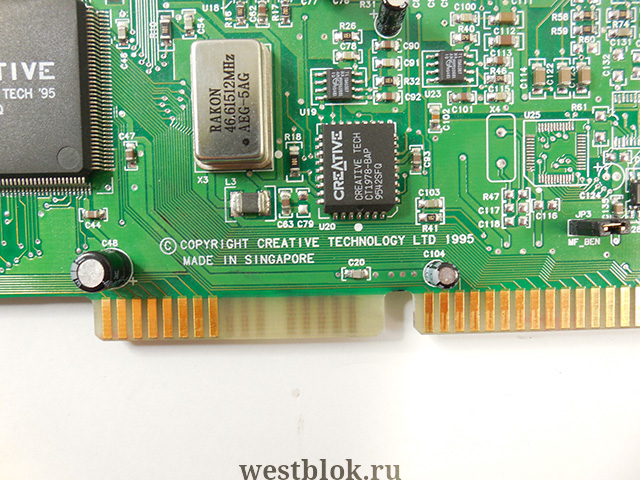 Звуковая ISA Sound Card Creative Blaster CT3620 - Pic n 57314