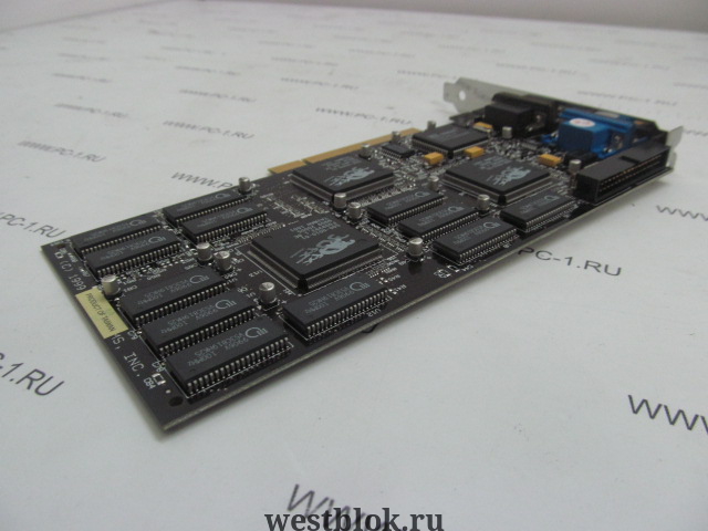 Видеокарта PCI 3D ускоритель 3DFX Voodoo V2 1000 - Pic n 65468