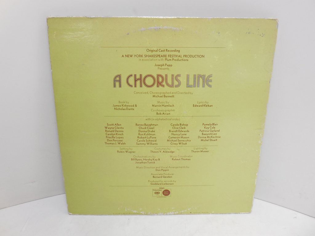 Пластинка A Chorus Line  - Pic n 250842