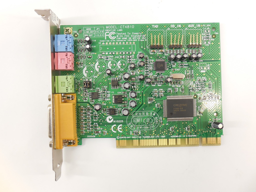 Звуковая карта PCI SB Creative Labs 128 Vibra - Pic n 250225