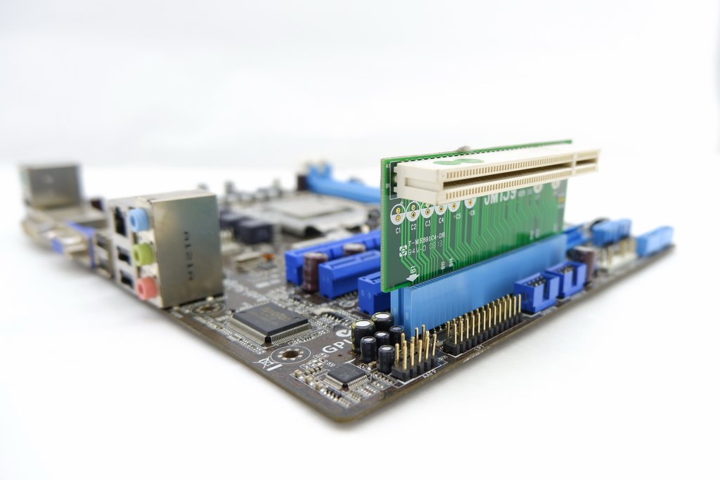 Райзер PCI to PCI (PCI Rieser Card) угловой JM139  - Pic n 259658