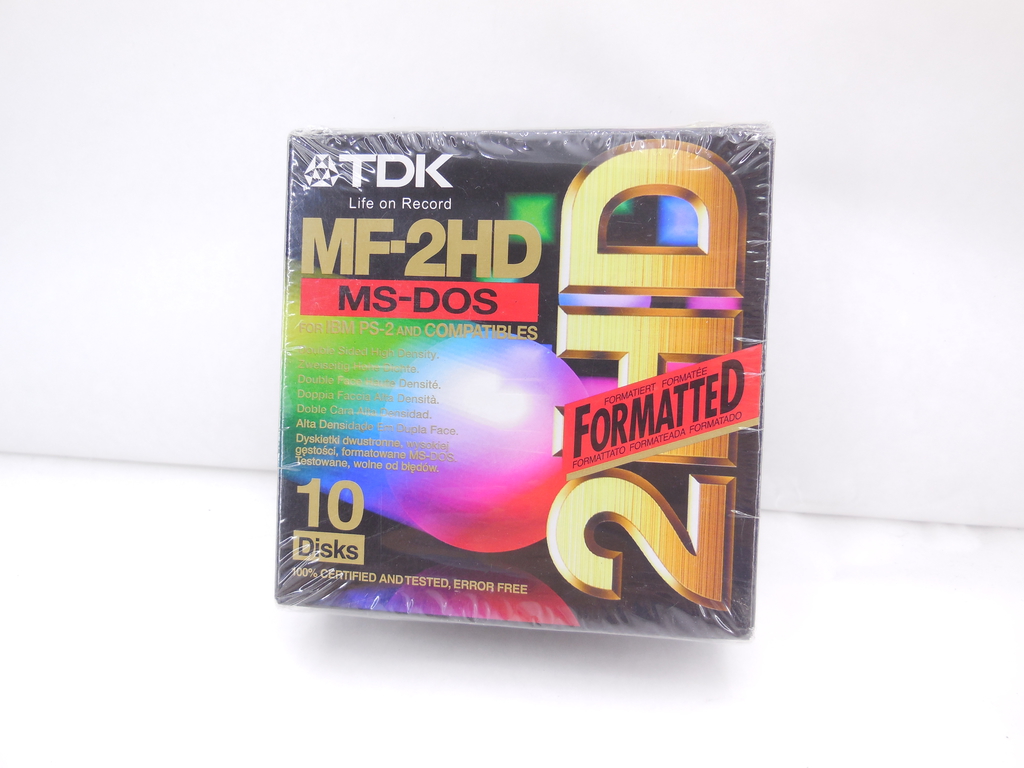 Новые Дискеты TDK 3.5" 1.44Mb DS/HD 10шт - Pic n 290381