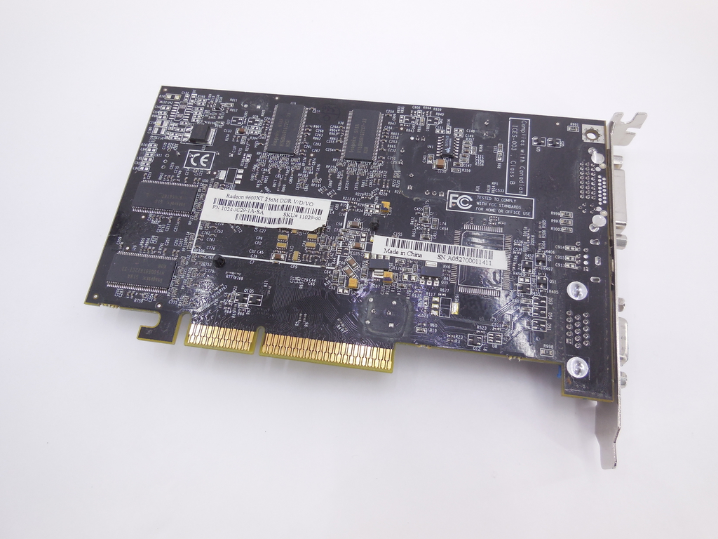 Видеокарта AGP ATI Radeon 9600 XT 256MB 128Bit - Pic n 281277