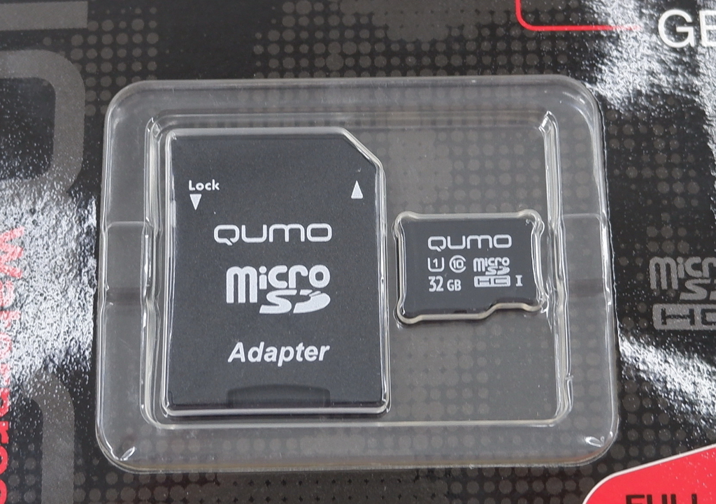 Карта памяти Qumo MicroSDHC HD 1080 Video 32GB - Pic n 275934