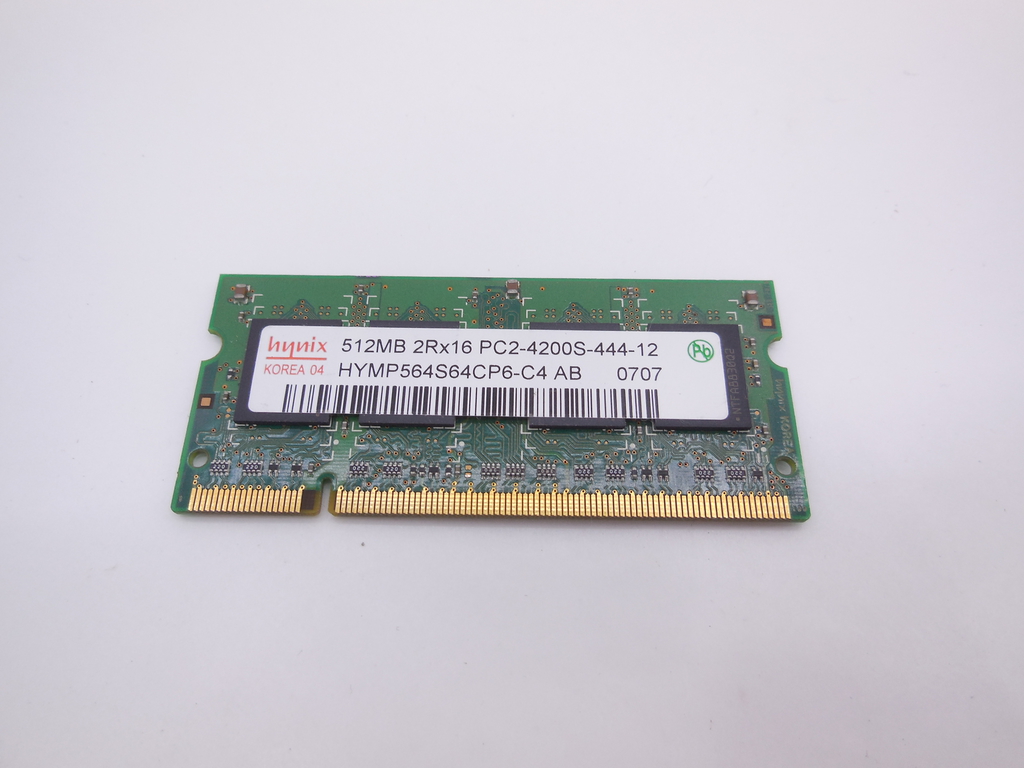 Модуль памяти SO-DIMM DDR2 512Mb, PC2-4200S, Hynix - Pic n 263107