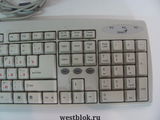 Клавиатура PS/2, б/у, белая, в ассортименте - Pic n 97385
