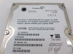 Жесткий диск 2.5" SATA-II 200Gb Seagate - Pic n 260560