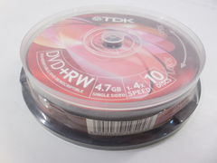 Компакт-диск TDK DVD+RW 4,7Gb / 120 min - Pic n 262919