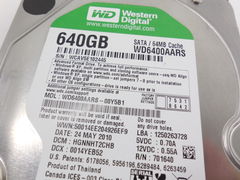 Жесткий диск HDD SATA 3.5" WD 640Gb - Pic n 264304