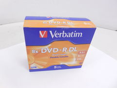 Болванка DVD-R DL 8.5Gb Verbatim BOX