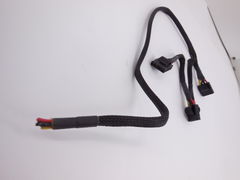 Интерфейсный кабель питания 3xSata в оплётке 60cm - Pic n 266901