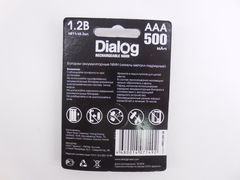 Аккумулятор ААA Dialog HR03/500-2B 500мА/ч - Pic n 267323