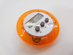 Таймер будильник на прищепке с магнитом оранжевый - Pic n 268877