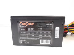 Блок питания ATX 600W ExeGate XP600 - Pic n 271584