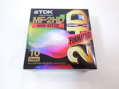 Новые Дискеты TDK 3. 5" 1. 44Mb DS / HD 10 шт кар - Pic n 271691