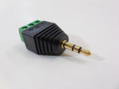 Штекер miniJack 3.5 3pin на терминальный блок - Pic n 273153