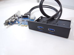 PCI-E контроллер + USB 3.0 Front Panel - Pic n 273206