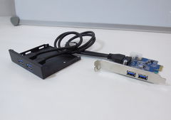 PCI-E контроллер + USB 3.0 Front Panel - Pic n 273206