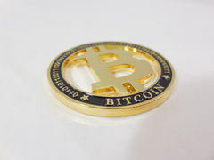 Сувенирный Bitcoin монета - Pic n 273531