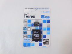 Карта памяти microSD 8Gb Mirex - Pic n 244597