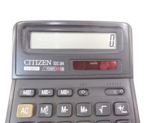 Калькулятор CITIZEN SDC-384 - Pic n 273887