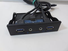 Панель USB 3.0 в отсек 3.5" /USB 3.0 Front Pa - Pic n 276706