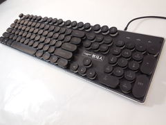 USB Ретро клавиатура с трехступенчатой подсветкой - Pic n 277366
