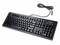 Клавиатура PS/2, б/у, черная, в ассортименте - Pic n 40896
