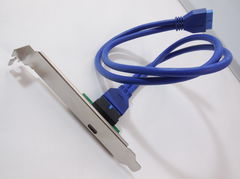 Планка портов USB-C с порта 19 Pin USB3.1  - Pic n 277567