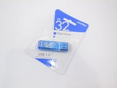Флешка 32Гб USB 2.0 SmartBuy — Glossy синий - Pic n 278620