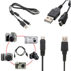 USB дата кабель для фотоаппаратов  - Pic n 252667