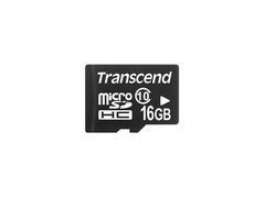 Карта памяти microSD 16GB Transcend