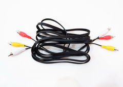 Аудио-видео кабель 3RCA-M на 3RCA-M длинна 3 метра
