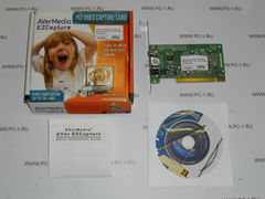 Плата видеозахвата AVerMedia EZCapture /PCI, PAL, NTSC /Video /S-Video /BOX