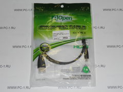 Кабель Aopen HDMI to micro HDMI (19M -19M) 1 метр