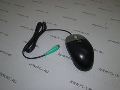 Мышь HP M-SBF96 /Оптическая, проводная /PS/2 / 800 dpi /Цвет: серебристо-черный /НОВАЯ