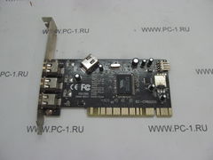 Контроллер PCI to 1394 /3x1394 (внешний), 1394 (внутренний) /Чип: VIA VT6306