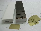 Заготовки для Офсетной, Шелкотрафаретной и Сублимационной печати (Offset blank PVC cards) /Чистые /Материал: пластик /Цвет: Золотой (Металлик) /Размеры: 86x54x0,76мм /P/N: 11028 (80.030, Gold, NS, PP,