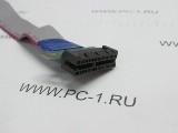 Переходник Удлинитель PCI-E X1 F to PCI-E X1 Espada EPCIEM-PCIEF18 /Длина 18см