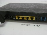Wi-Fi роутер ADSL ASUS DSL-N10 /802.11n, 150 Мбит/с, маршрутизатор, коммутатор 4xLAN /RTL