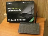 Wi-Fi роутер ADSL ASUS DSL-N10 /802.11n, 150 Мбит/с, маршрутизатор, коммутатор 4xLAN /RTL