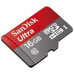 Карта памяти SanDisk Ultra microSDHC 16Gb