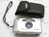 Аналоговая фотокамера Samsung Fino 40S /35-миллиметровая пленка /Объектив SAMSUNG 30 мм /Вспышка /Чехол