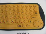 Клавиатура гибкая Flexible ST 1212 Желтая - Pic n 75937