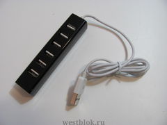 USB-хаб HB-6043H черный - Pic n 76577