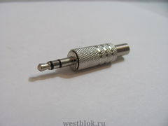 Разъем mini jack 3.5mm металлический - Pic n 83349