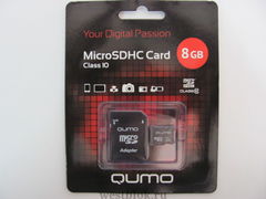 Карта памяти Qumo microSDHC 8Gb - Pic n 85590